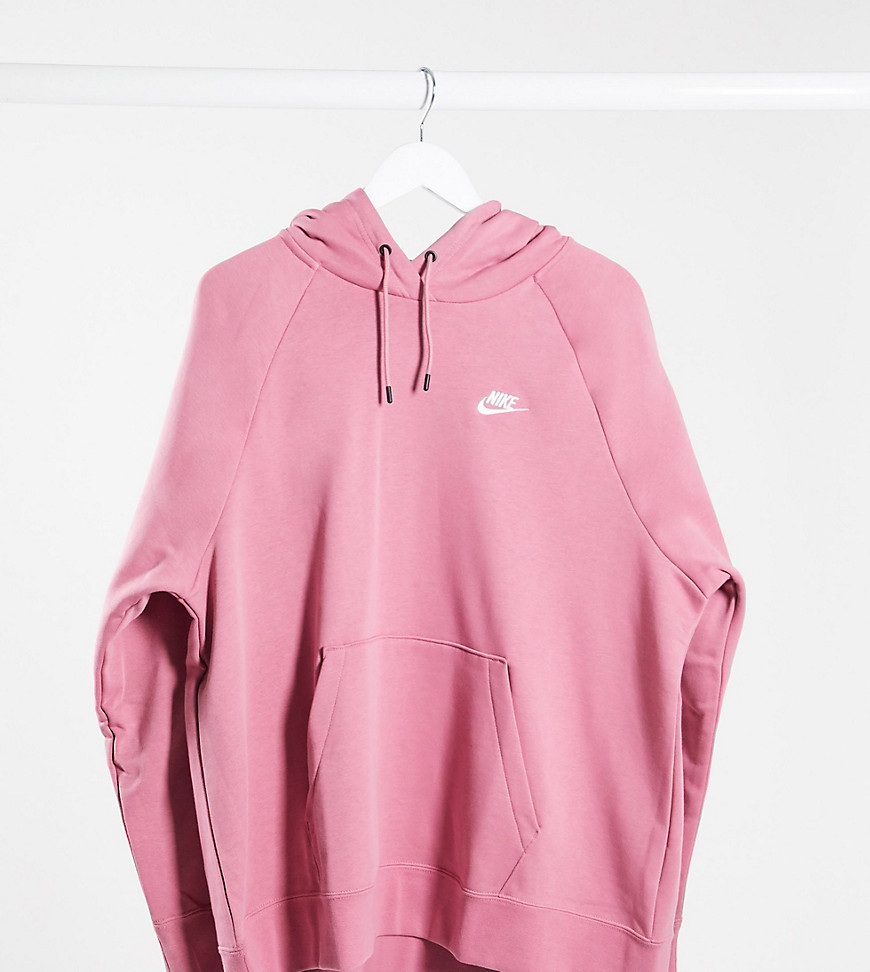 Nike Plus essentials hoodie in dusty pink