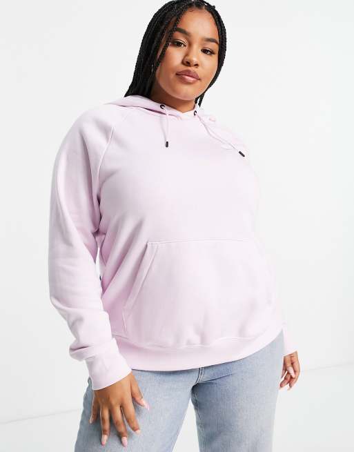 Pink nike essentials discount hoodie