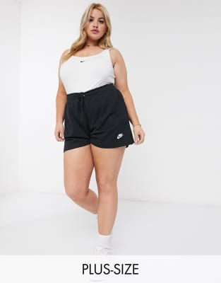 plus size nike shorts on sale