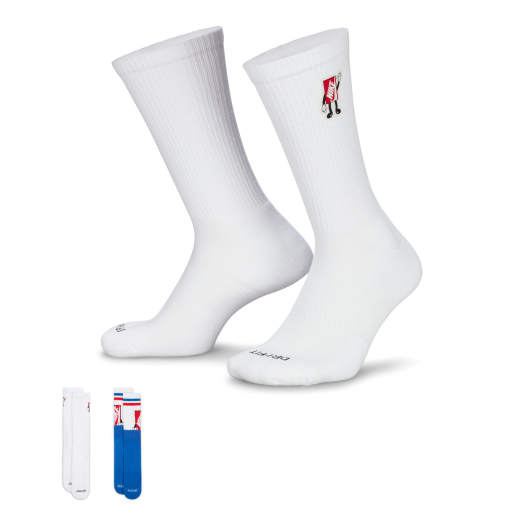 Nike Plus – Everyday Cushioned – 2er-Pack Socken in Weiß