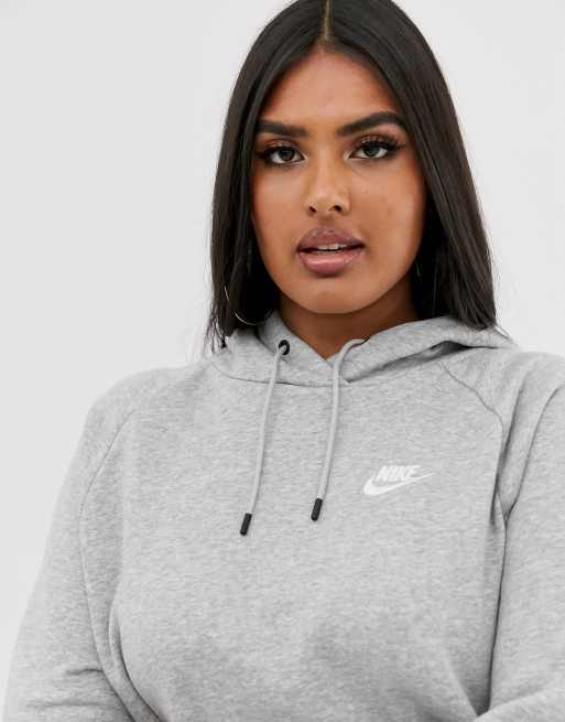 Nike Essentials hoodie in gray