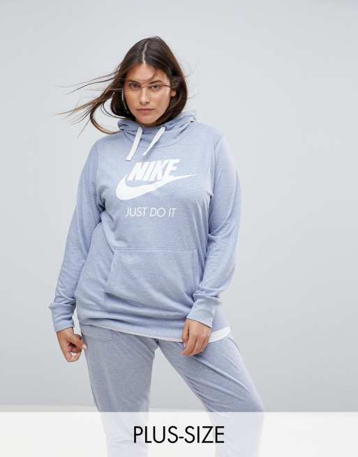 Nike Sportswear Gym Vintage Women's Pullover Hoodie (Plus Size)