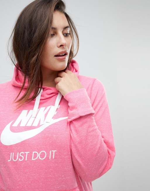 Nike gym shop vintage hoodie pink