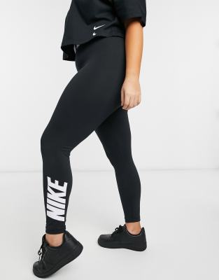 black high waisted nike leggings