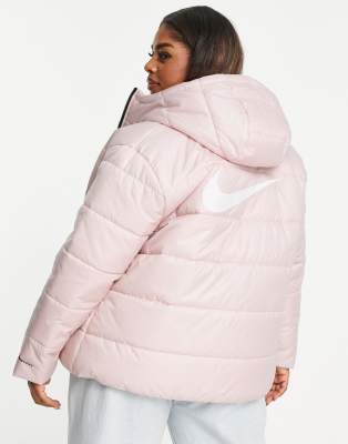 rosa nike jacke