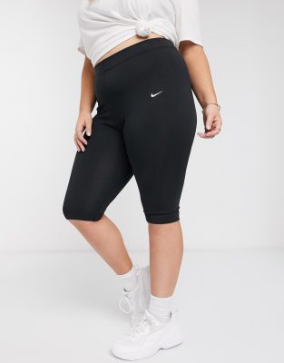nike mini swoosh capri leggings