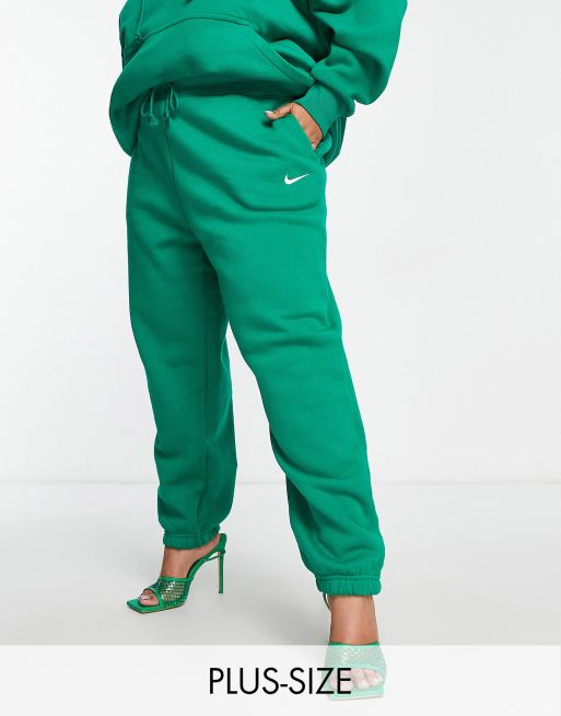 green nike joggers