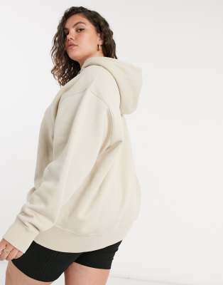 Nike Plus mini swoosh oversized hoodie 