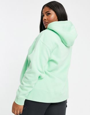 Nike Plus mini swoosh oversized hoodie 