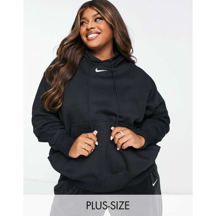 Nike mini swoosh oversized fleece … curated on LTK