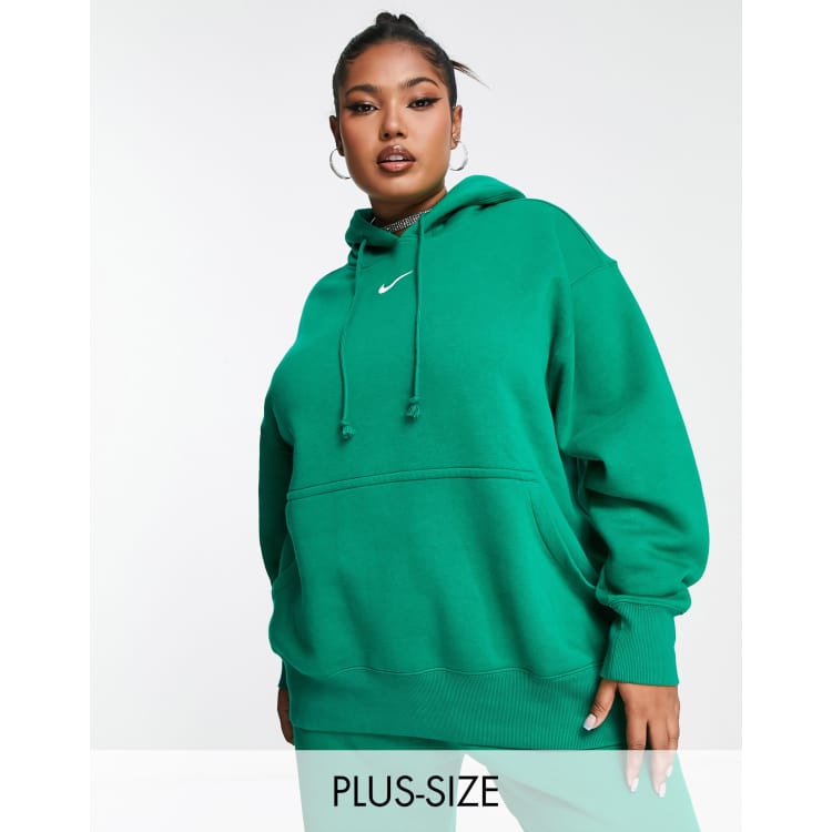 Green nike womens clearance hoodie