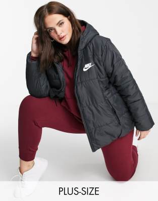 nike swoosh padded jacket dames