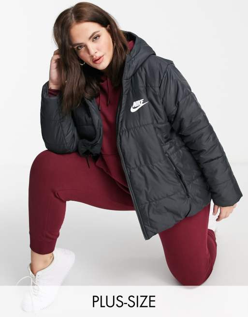 Nike plus sale size winter coats