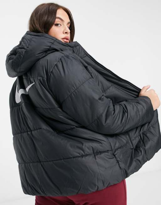 Nike Plus Padded Jacket With Back Swoosh