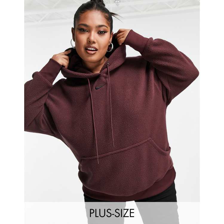 Nike plush online hoodie