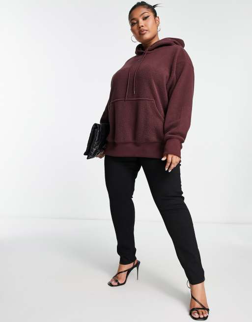 nike burgundy sweater