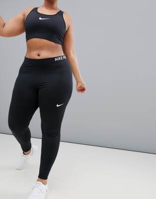 plus size nike pro leggings