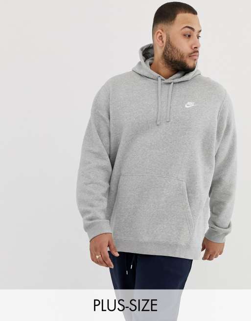 Nike pullover hoodie with swoosh logo sale