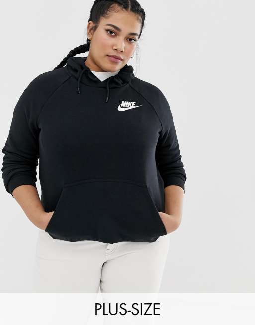 Nike plus sale size rally hoodie