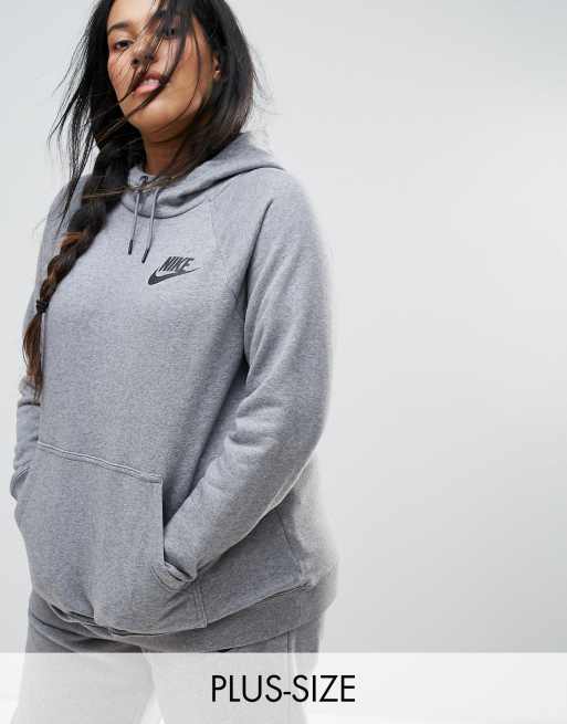 Nike plus size store rally hoodie