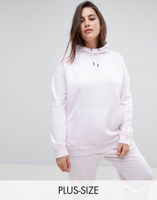 pink nike rally hoodie