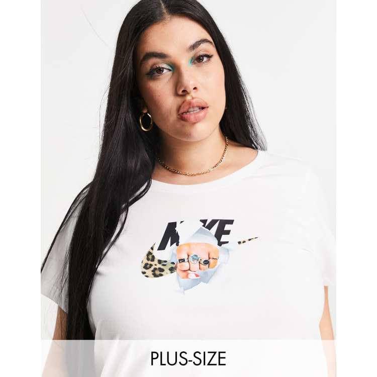 Plus size nike hot sale t shirt