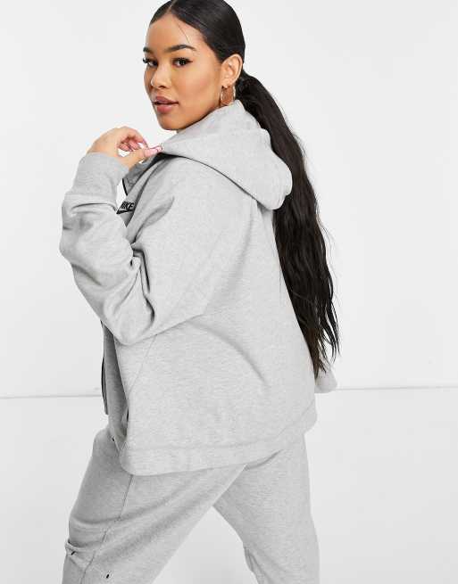 Nike Plus - Sweat à capuche technique en polaire à fermeture éclair - Gris, 2 de 4