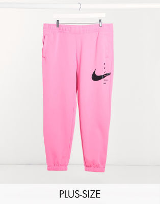 pink nike sweatpants