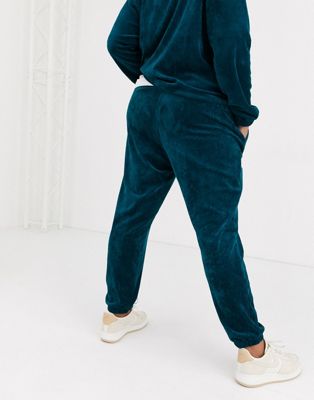 Nike Plus TEAL cord loose fit joggers 