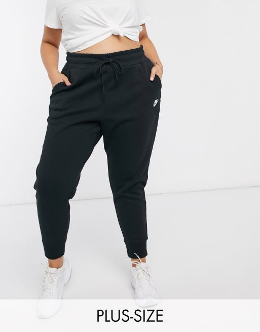 Black Nike Tech Fleece Plus Size Joggers