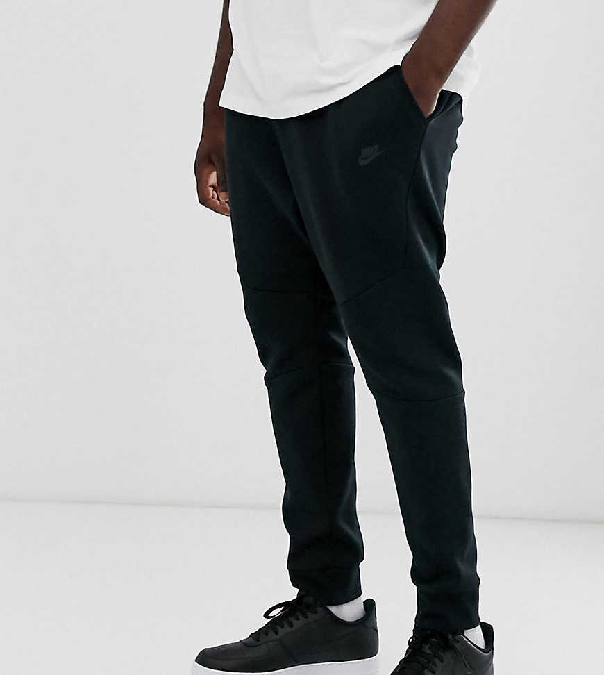 Nike Plus Tech Fleece cuffed jogger in black