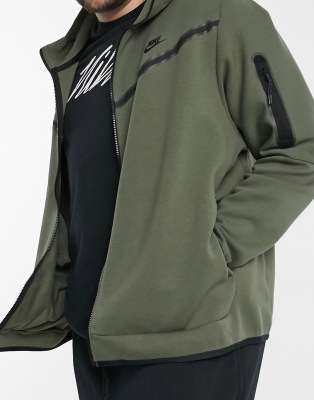 tech fleece full zip hoodie