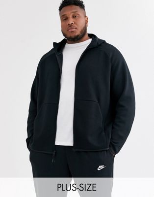 Nike Plus Tech Fleece Hoodie in Black 