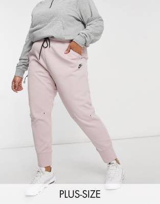 light pink tech fleece