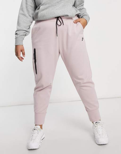 Nike tech fleece online joggers pink