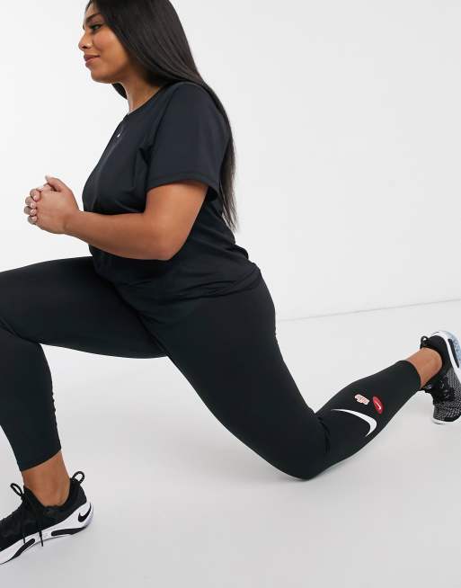 Nike Plus Training Pro – Czarny T-shirt z siateczki, 4 z 4