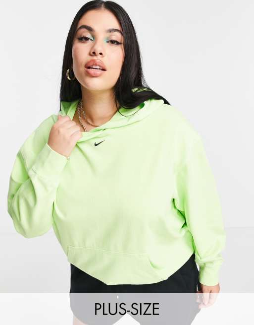 Bright green cheap nike hoodie