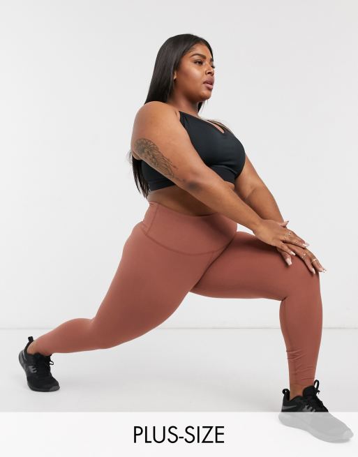 Women's Plus Size Yoga Shorts. Nike FI