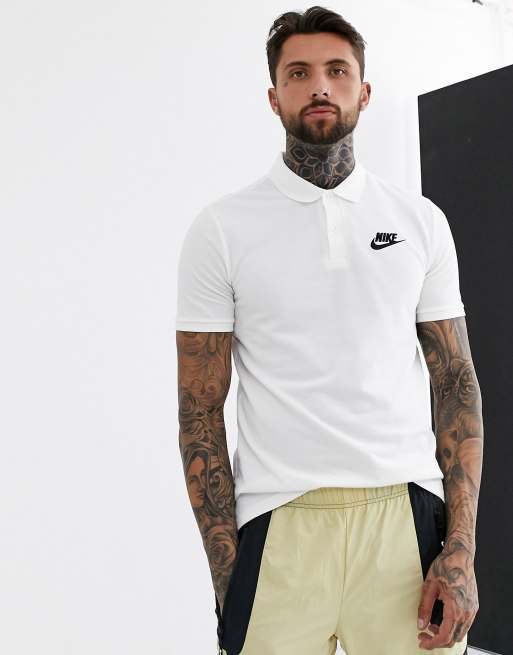 Polo shop blanc nike