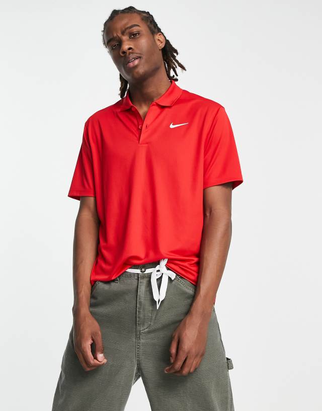 Nike Polo Dri-FIT Victory polo in red