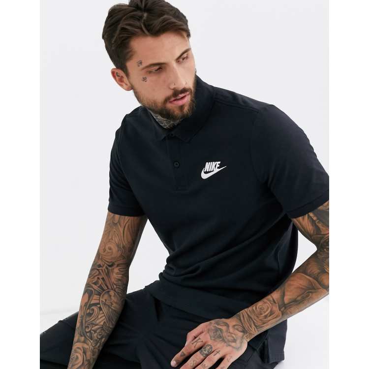 Polo nike noir hot sale