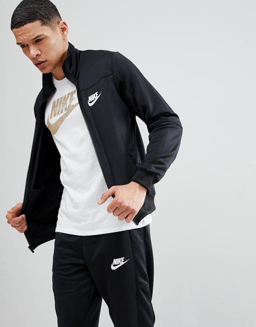 Nike basic sale poly tracksuit