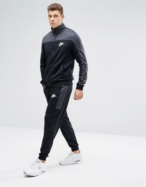 Nike | Nike Polyknit Retro Tracksuit Set In Grey 861774-060