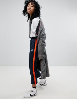 nike n98 polyknit track jacket in blue and orange