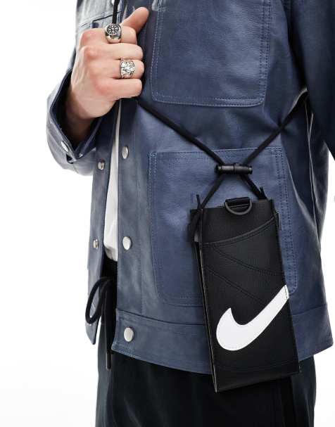 Nike Premium - Borsetta porta cellulare a tracolla, colore nero - view 1