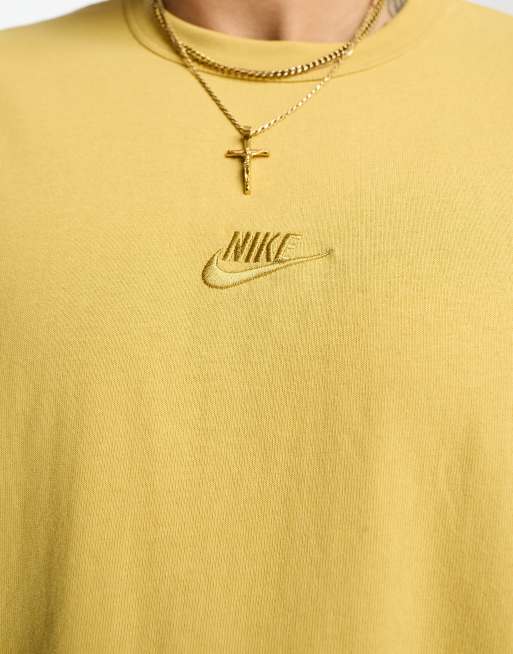 Nike Premium Essential Sust t-shirt in gold