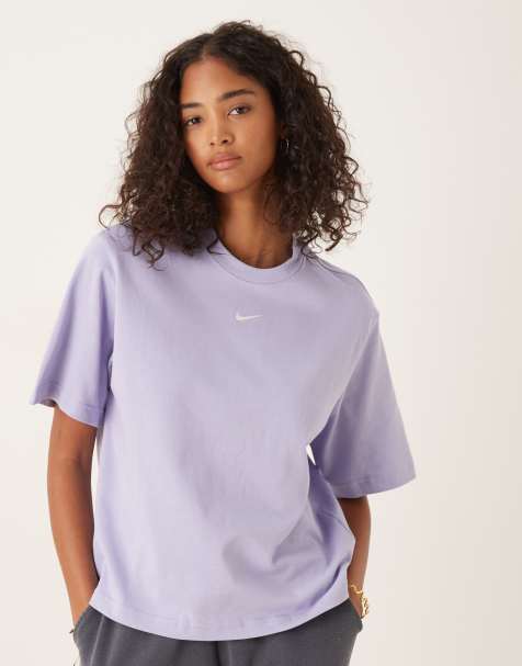 Nike Premium Essentials boxy t-shirt in purple - view 1