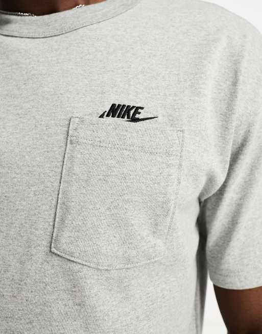 ★Nike★ Sportswear Premium Essential T-shirt M Top Grey Whi Nike Sportswear Premium Essentials Men's T-Shirt. Nike.com