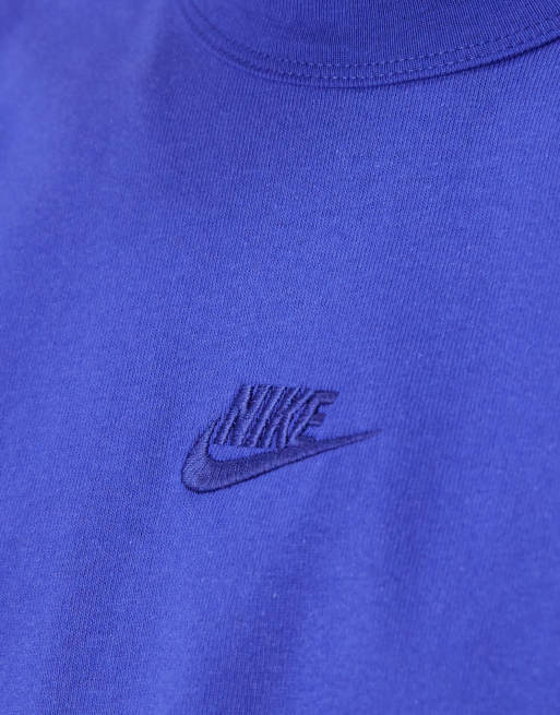 Nike Premium – Essentials – Niebieski T-shirt, 2 z 4
