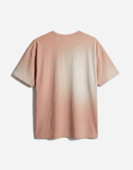 Nike - Premium - Essentials - Orange og forvasket T-shirt, 7 af 12